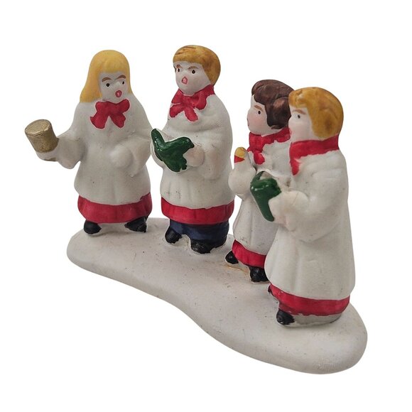 Lemax Porcelain Choir Boys and Girls 1995 Village Collection Boxed Christmas - Picture 7 of 10